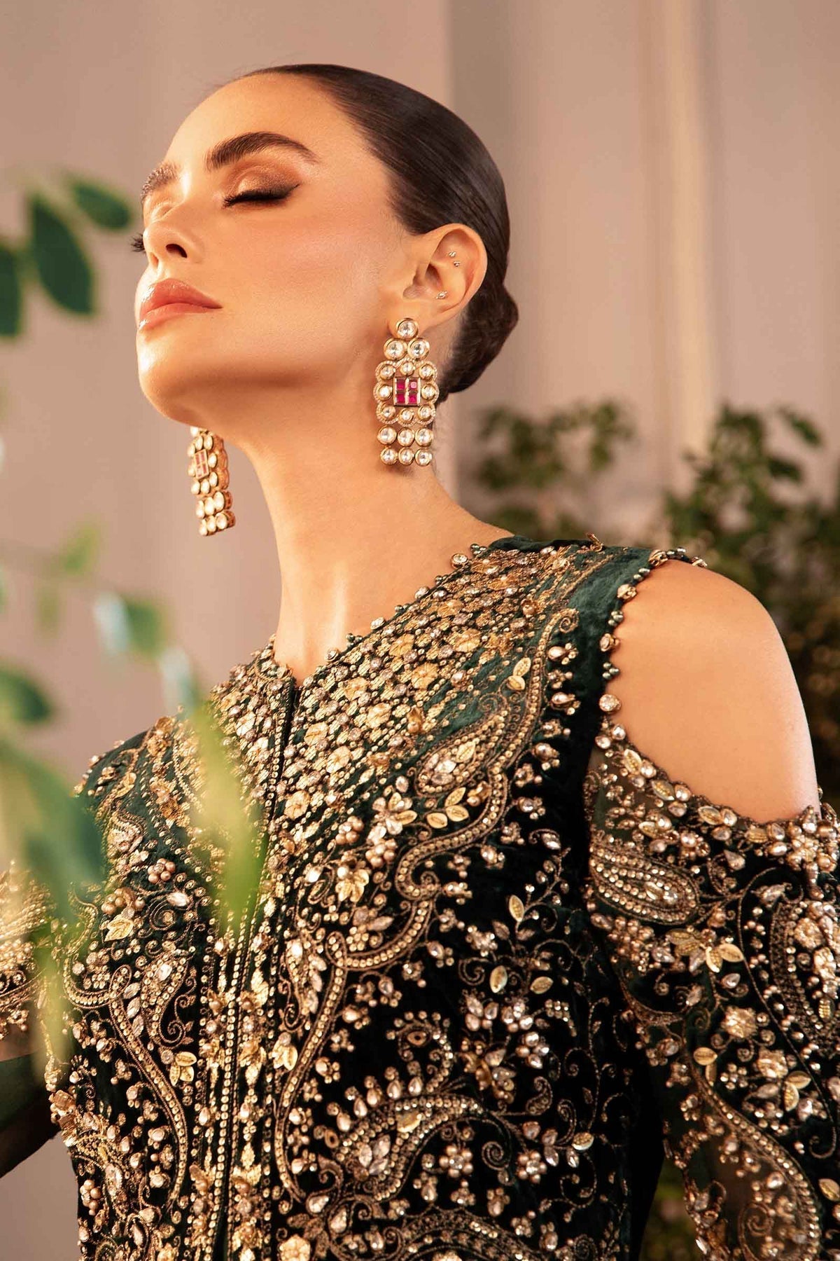 Maria B | Embroidered Formals 24 | Organza Suit | BD-2904 - House Of Hania