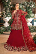 Maria B | Embroidered Formals 24 | Organza Suit | BD-2908 - House Of Hania