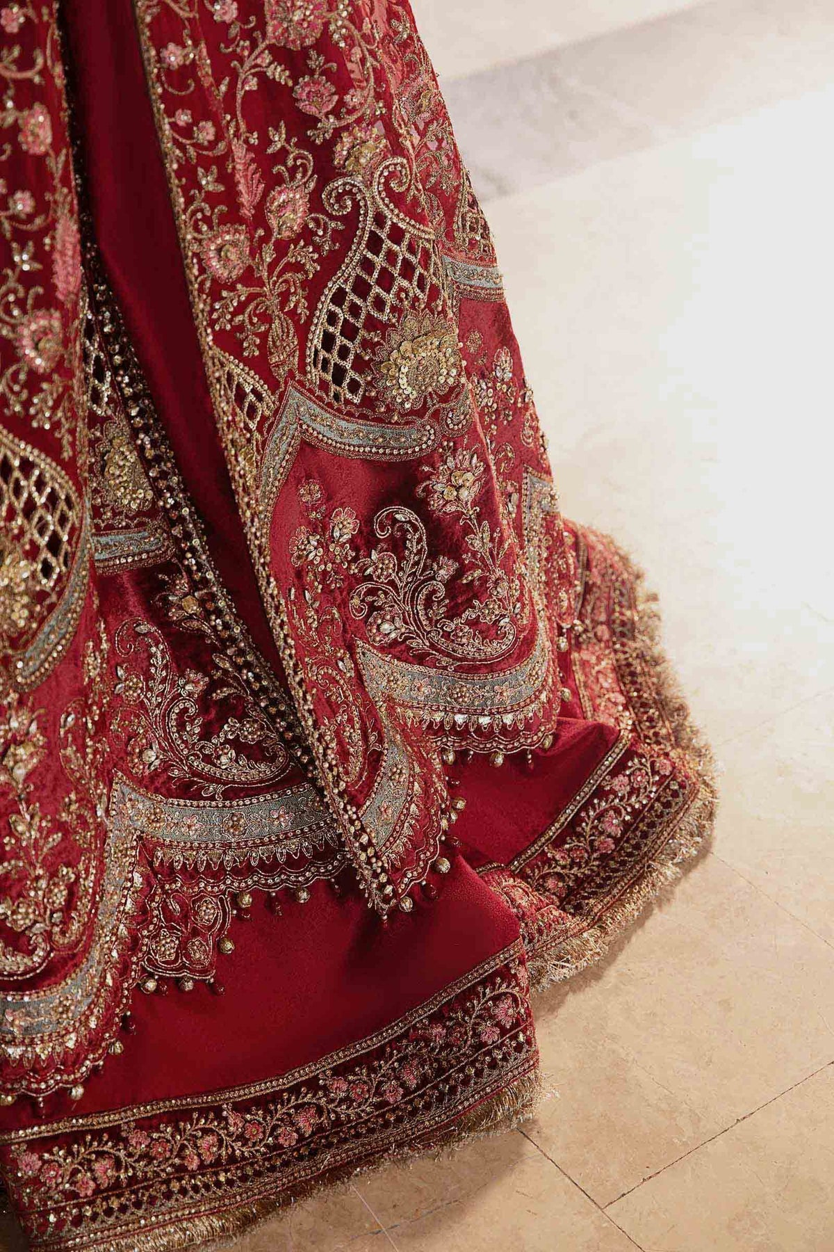 Maria B | Embroidered Formals 24 | Organza Suit | BD-2908 - House Of Hania