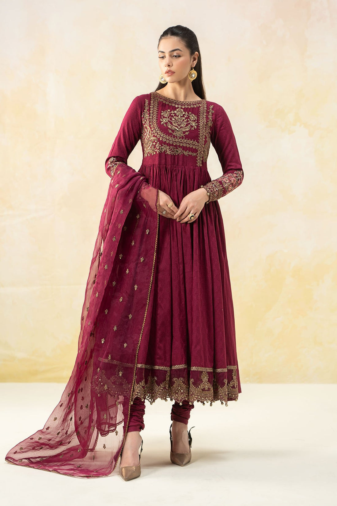 Maria B | Formal Wears | DW-EF25-43 - House Of Hania