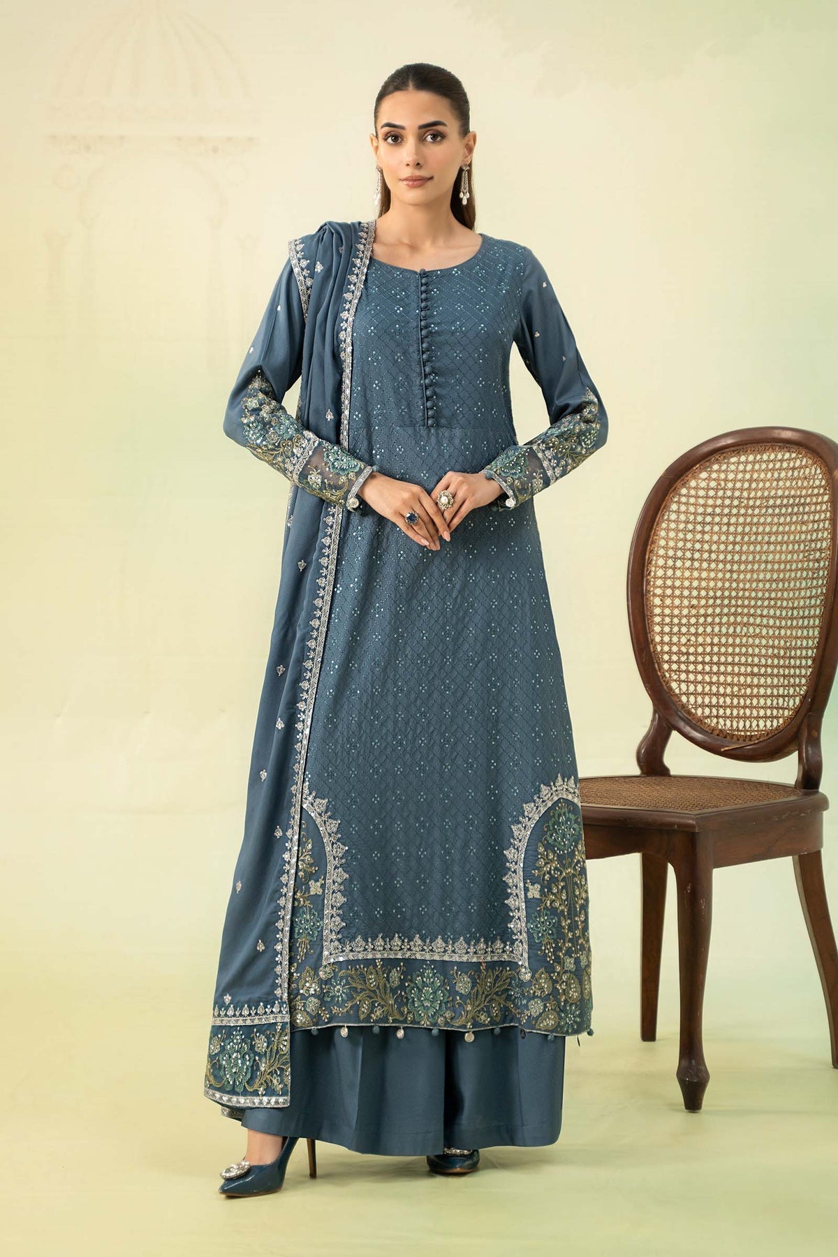Maria B | Formal Wears | DW-W24-45 - House Of Hania