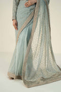 Maria B | Formal Wears | Raw Silk Saree | SF-W24-15 - House Of Hania