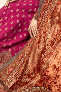 Maria B | Formal Wears | Raw Silk Suit | SF-W24-26-C - House Of Hania