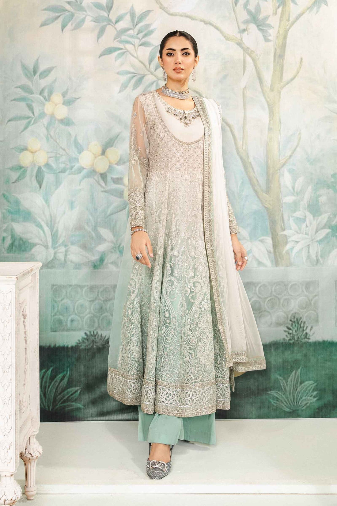 Maria B | Formal Wears | SF-EA24-18 - House Of Hania