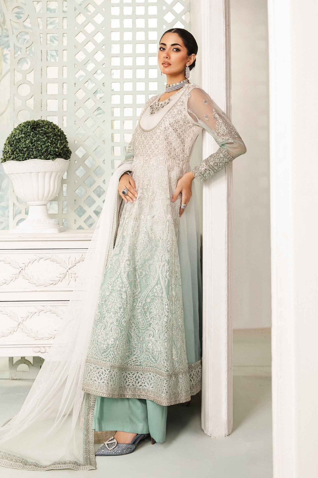Maria B | Formal Wears | SF-EA24-18 - House Of Hania