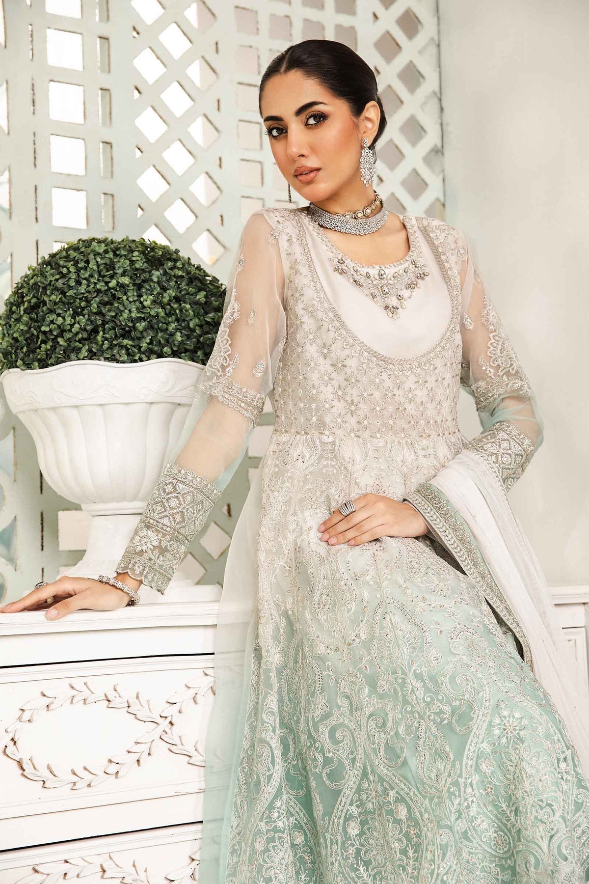 Maria B | Formal Wears | SF-EA24-18 - House Of Hania