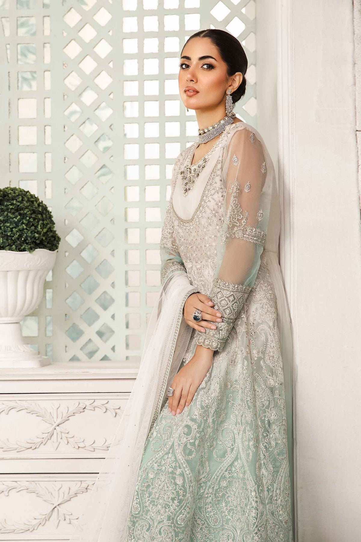Maria B | Formal Wears | SF-EA24-18 - House Of Hania