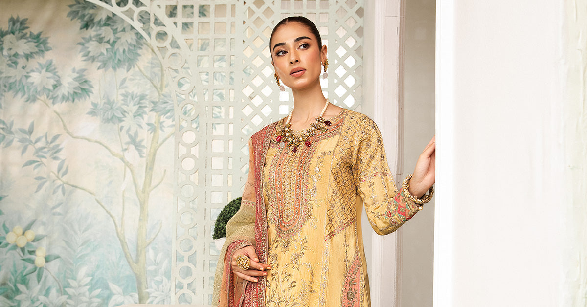 Maria B | Formal Wears | SF-EA24-19 - House Of Hania
