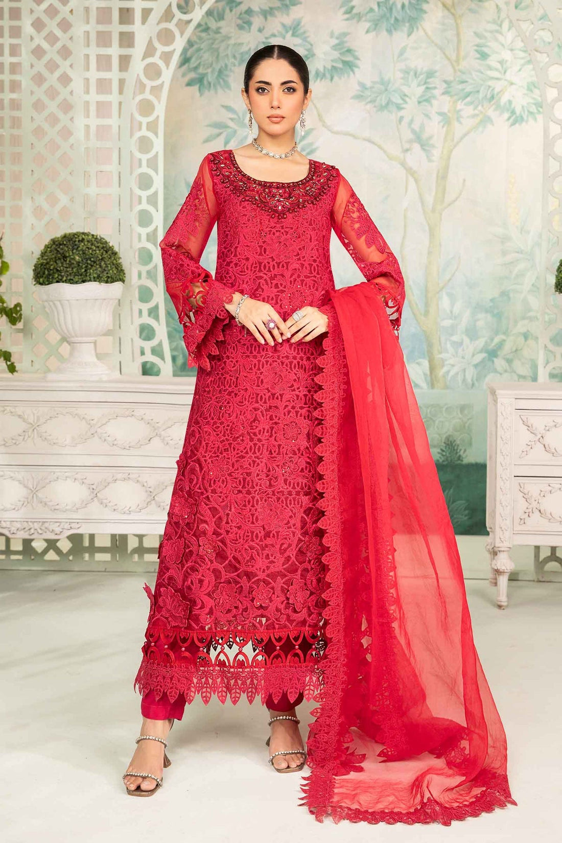 Maria B | Formal Wears | SF-EA24-34 - House Of Hania