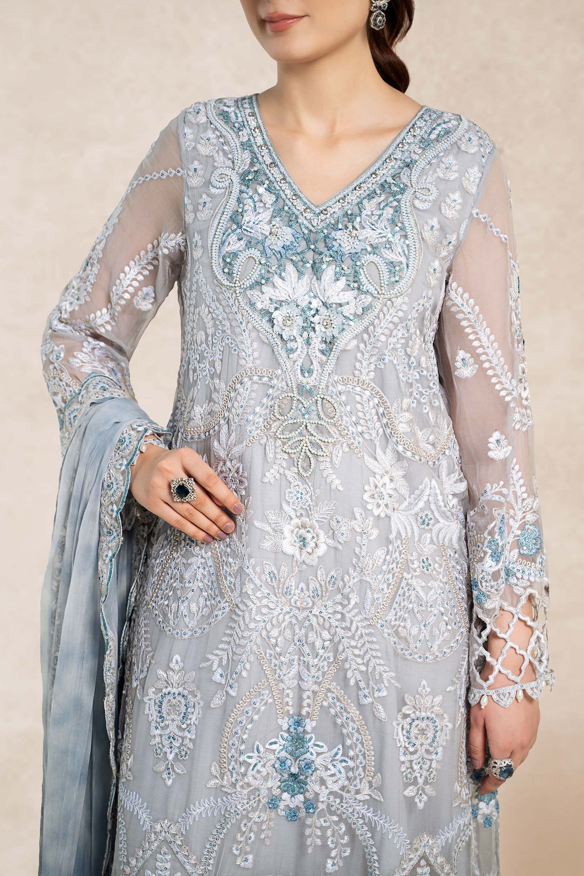 Maria B | Formal Wears | SF-EA24-40 - House Of Hania