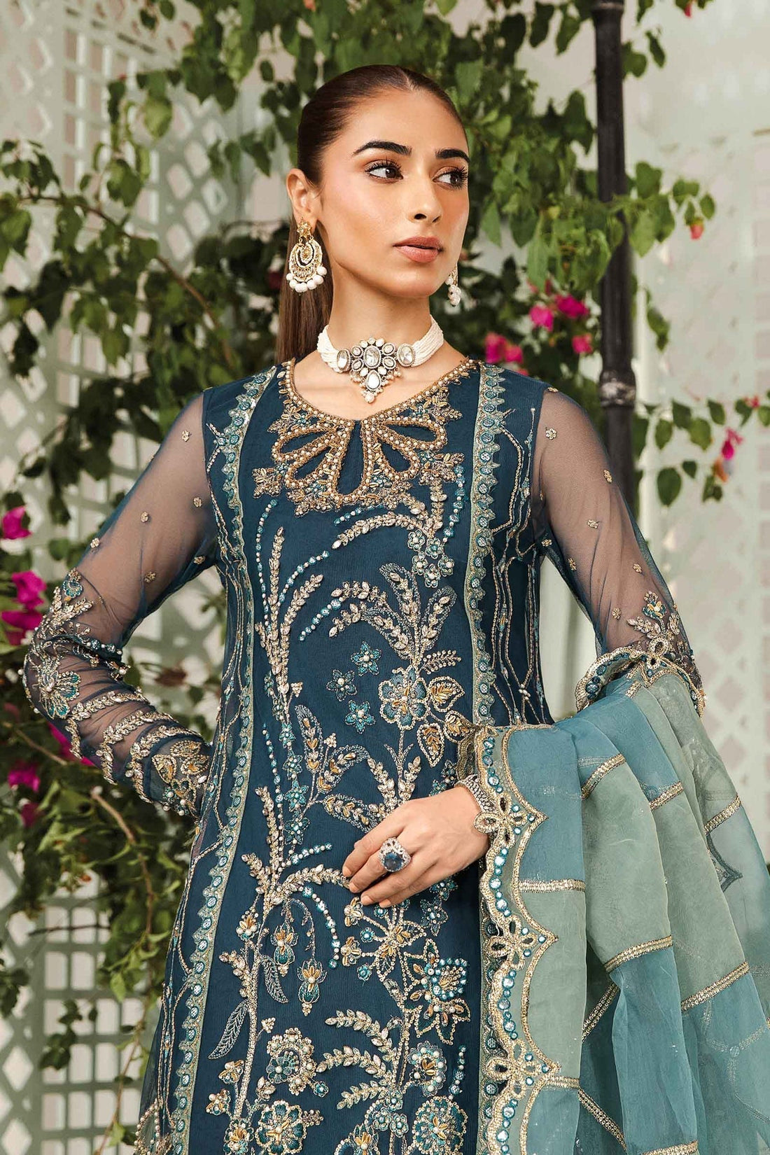 Maria B | Formal Wears | SF-EA24-43 - House Of Hania