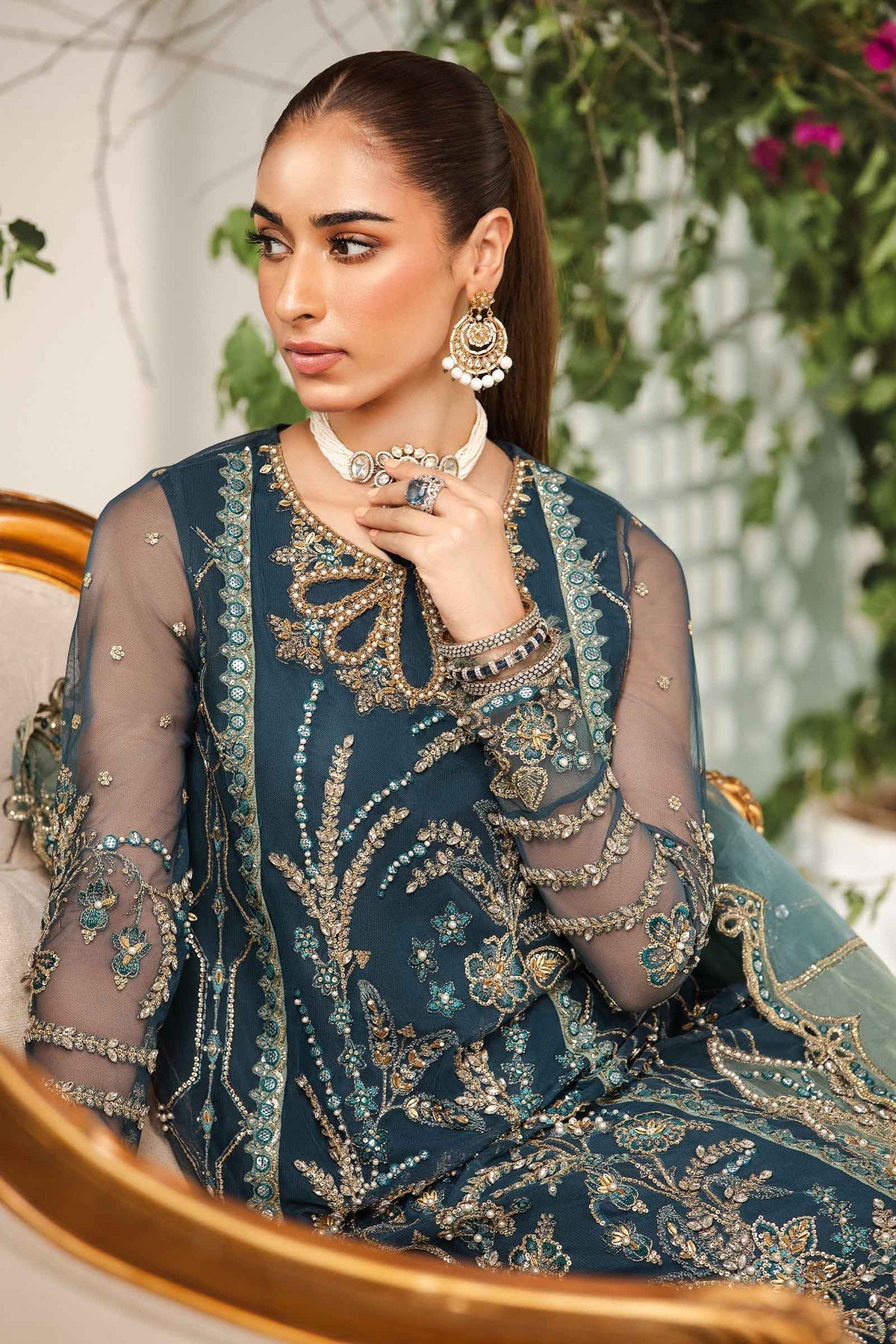 Maria B | Formal Wears | SF-EA24-43 - House Of Hania