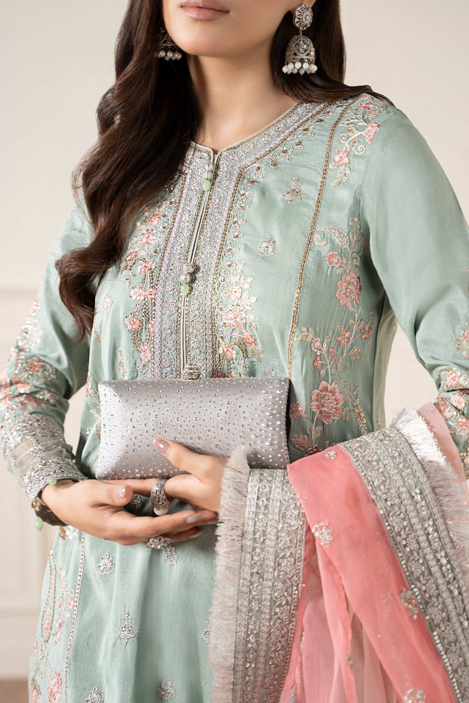 Maria B | Formal Wears | SF-EA25-02 - House Of Hania
