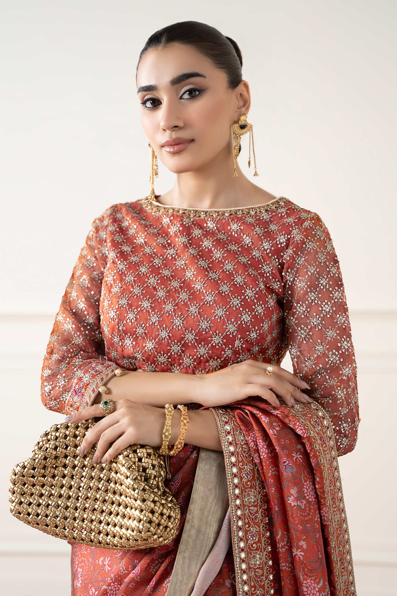 Maria B | Formal Wears | SF-EA25-12 - House Of Hania