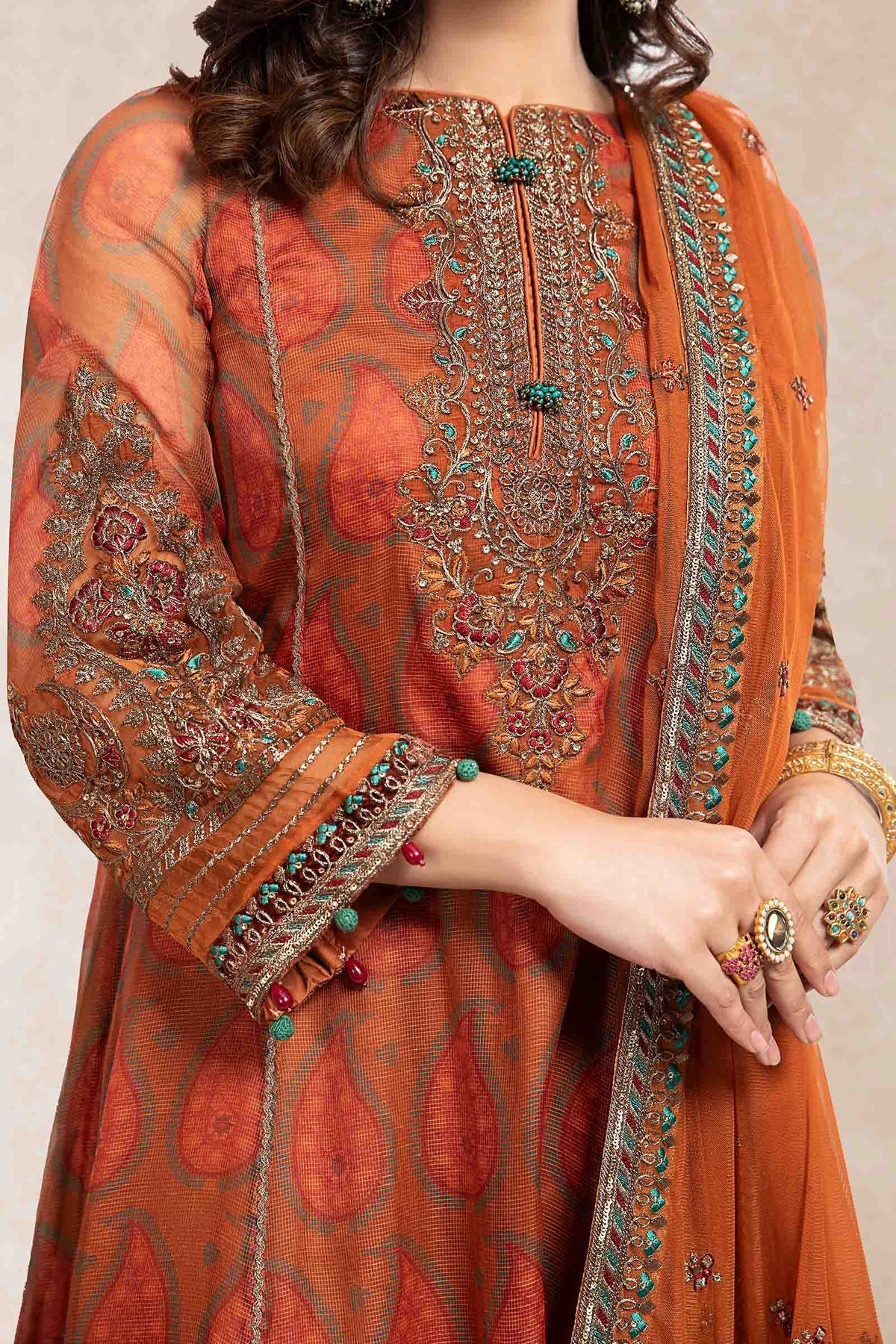 Maria B | Formal Wears | SF-EF22-31R1 - House Of Hania