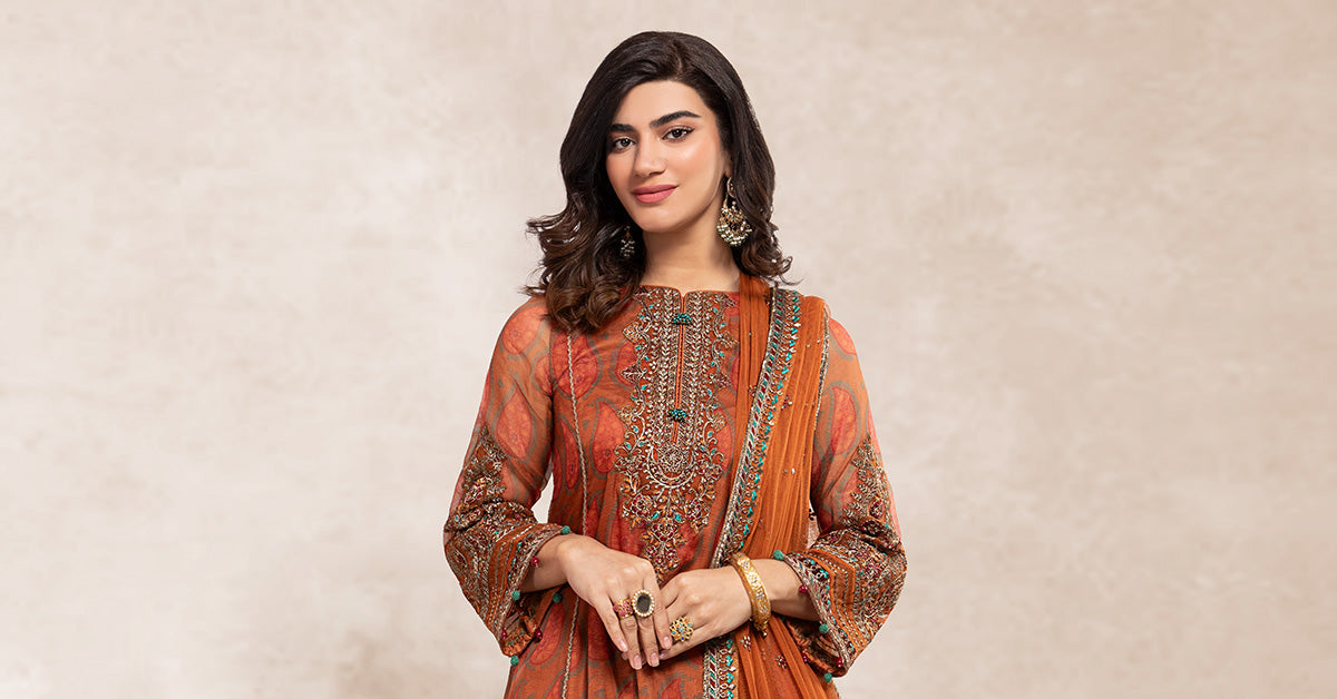 Maria B | Formal Wears | SF-EF22-31R1 - House Of Hania