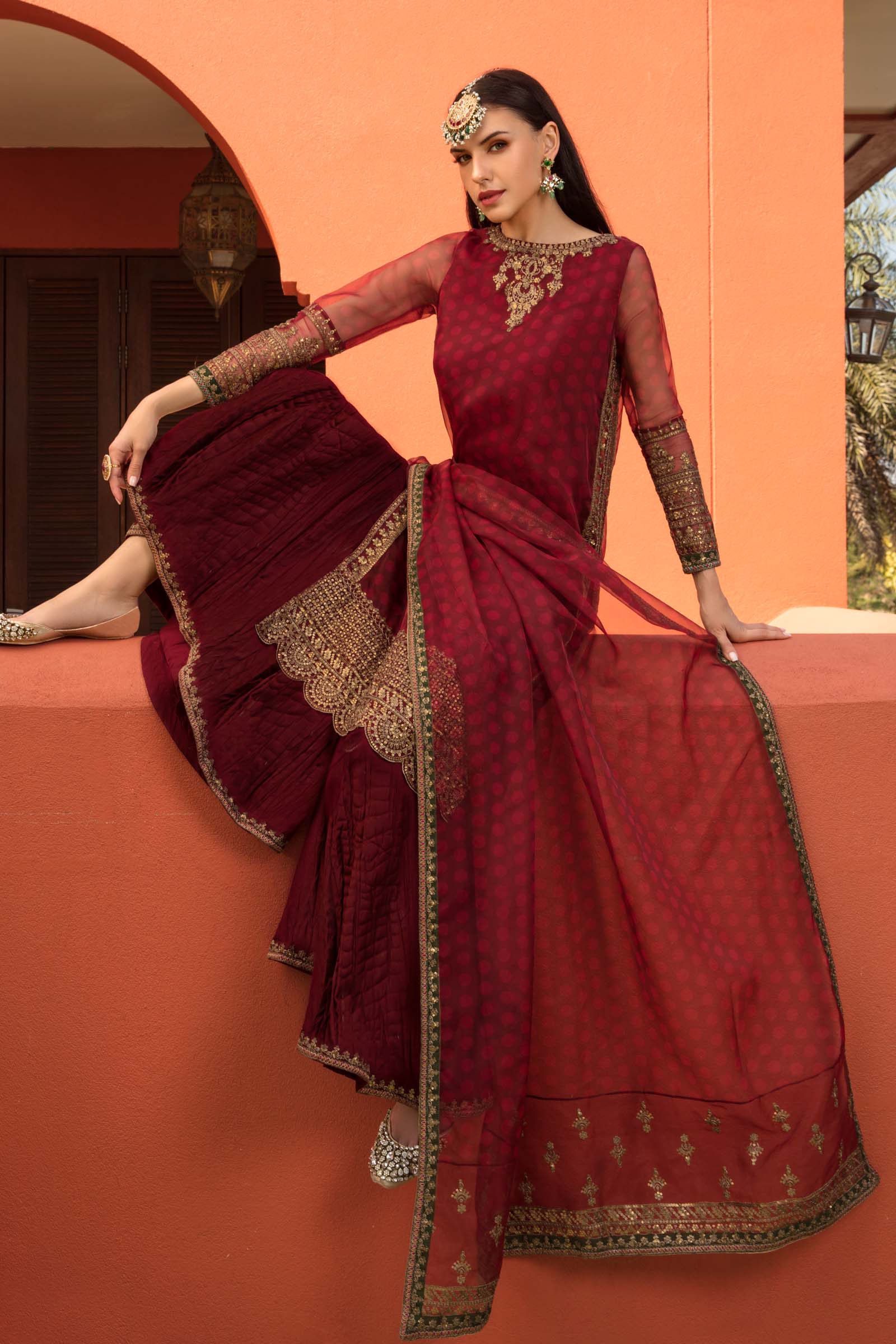 Maria B | Formal Wears | SF-EF23-08R1 - House Of Hania
