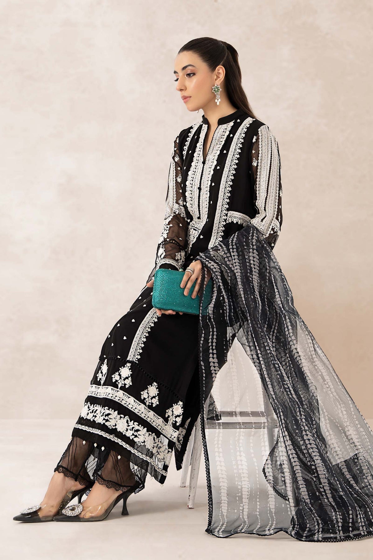 Maria B | Formal Wears | SF-EF23-26R1 - House Of Hania