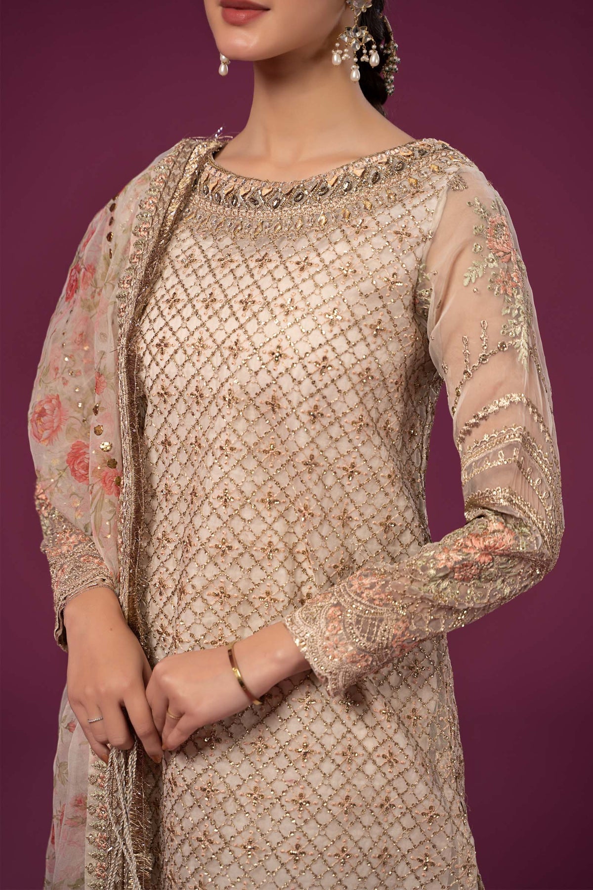 Maria B | Formal Wears | SF-EF24-01 - House Of Hania