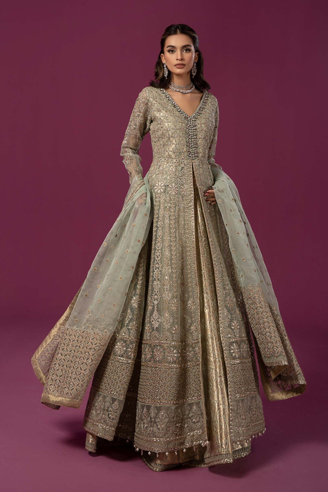 Maria B | Formal Wears | SF-EF24-04 - House Of Hania