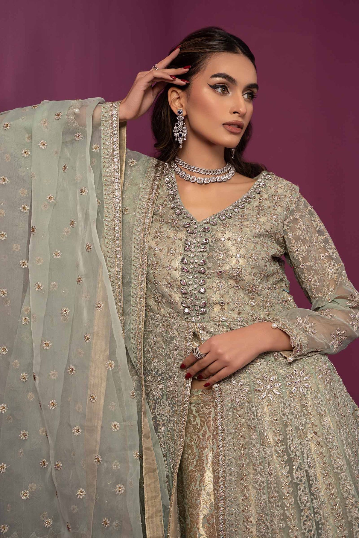 Maria B | Formal Wears | SF-EF24-04 - House Of Hania