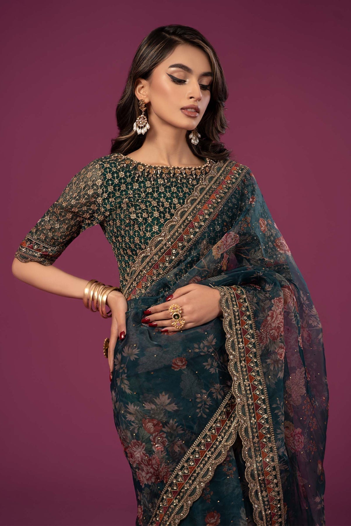 Maria B | Formal Wears | SF-EF24-08S - House Of Hania