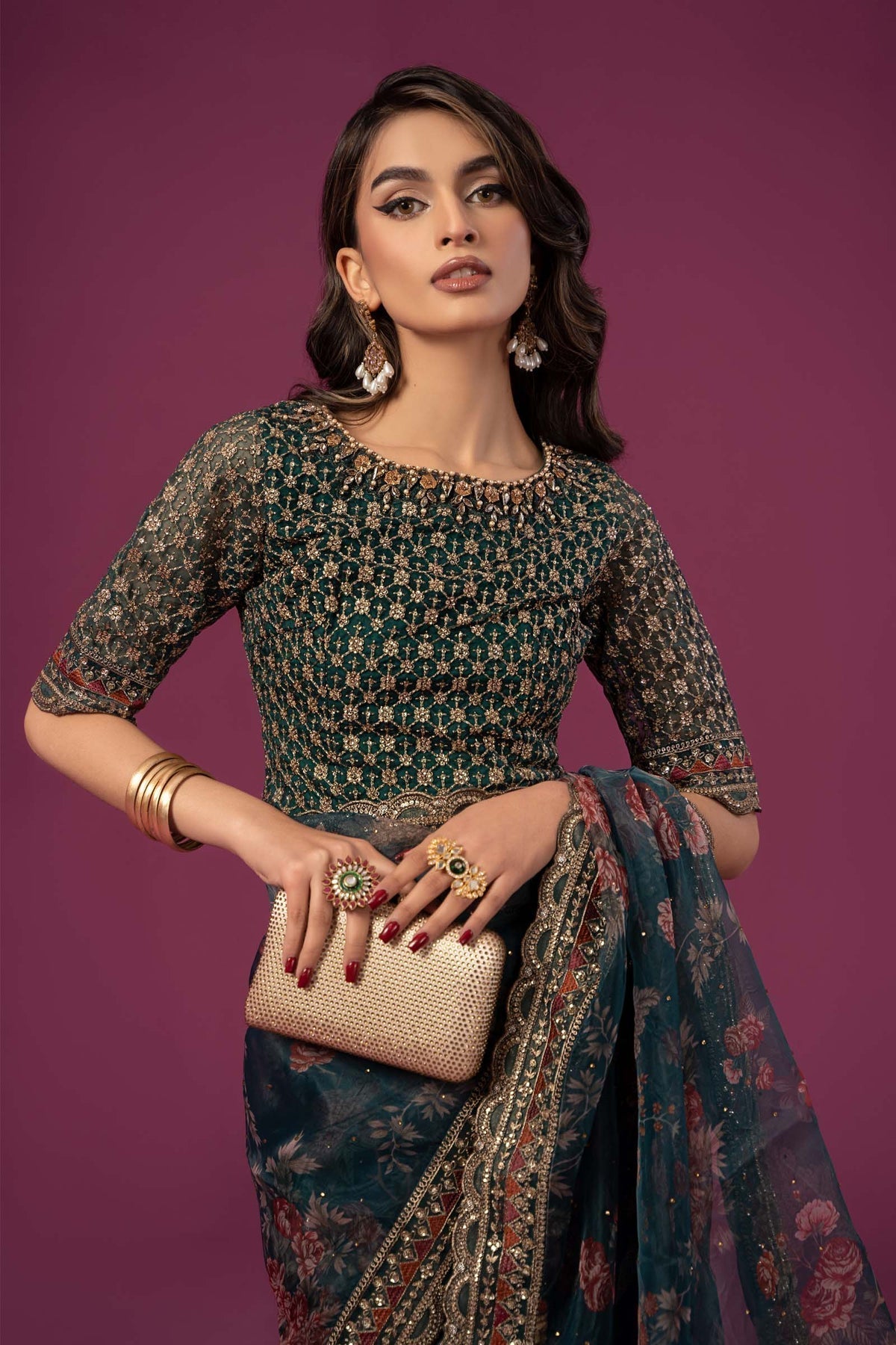 Maria B | Formal Wears | SF-EF24-08S - House Of Hania
