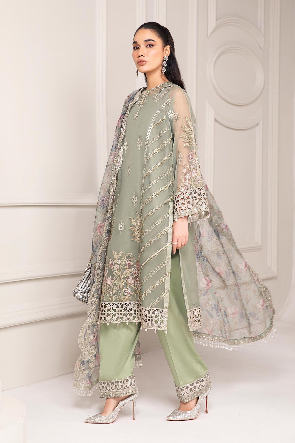 Maria B | Formal Wears | SF-EF24-12 - House Of Hania