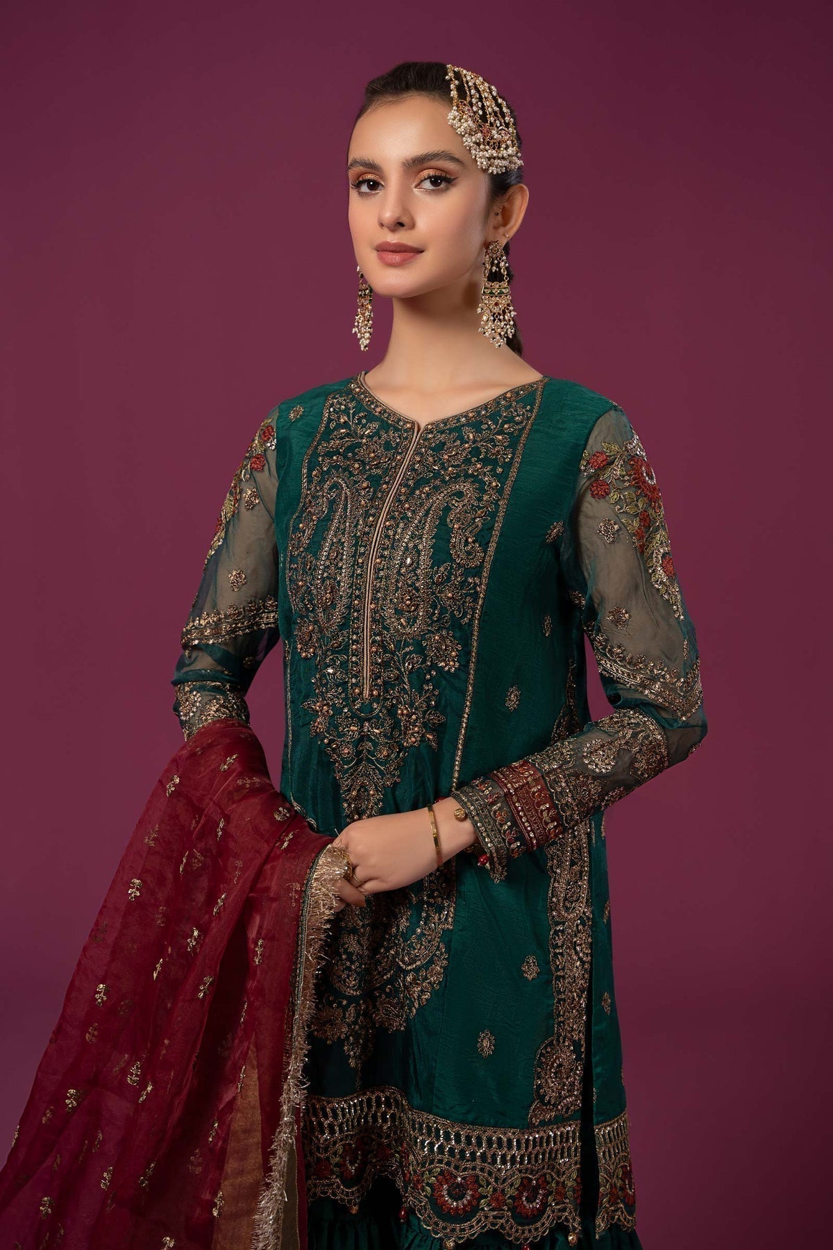 Maria B | Formal Wears | SF-EF24-15 - House Of Hania
