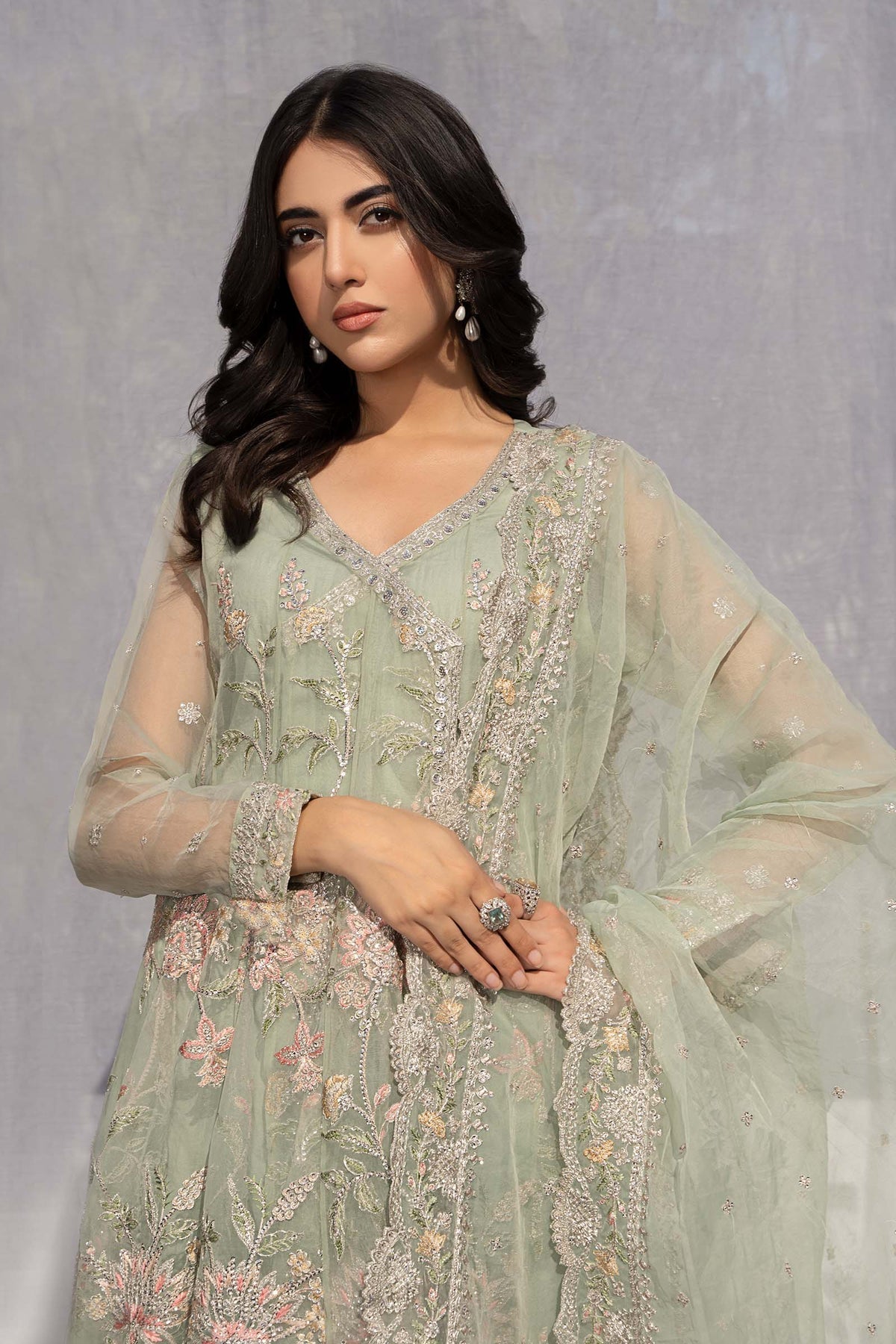 Maria B | Formal Wears | SF-EF24-19 - House Of Hania