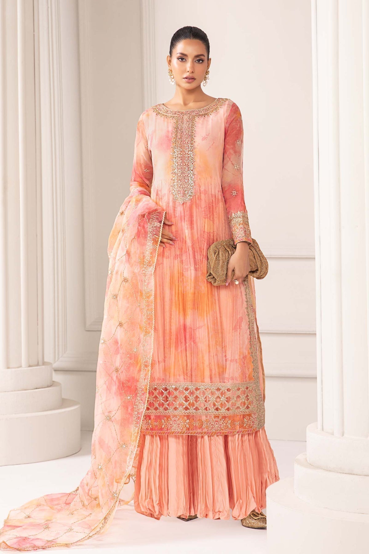 Maria B | Formal Wears | SF-EF24-20S - House Of Hania
