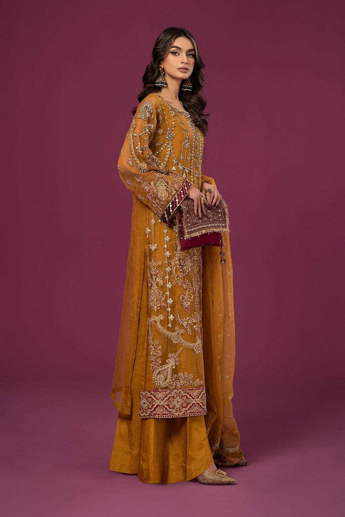 Maria B | Formal Wears | SF-EF24-45 - House Of Hania