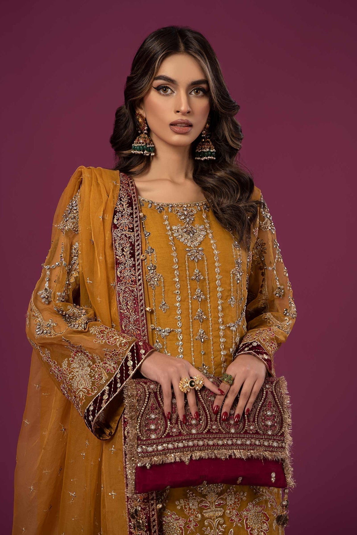 Maria B | Formal Wears | SF-EF24-45 - House Of Hania