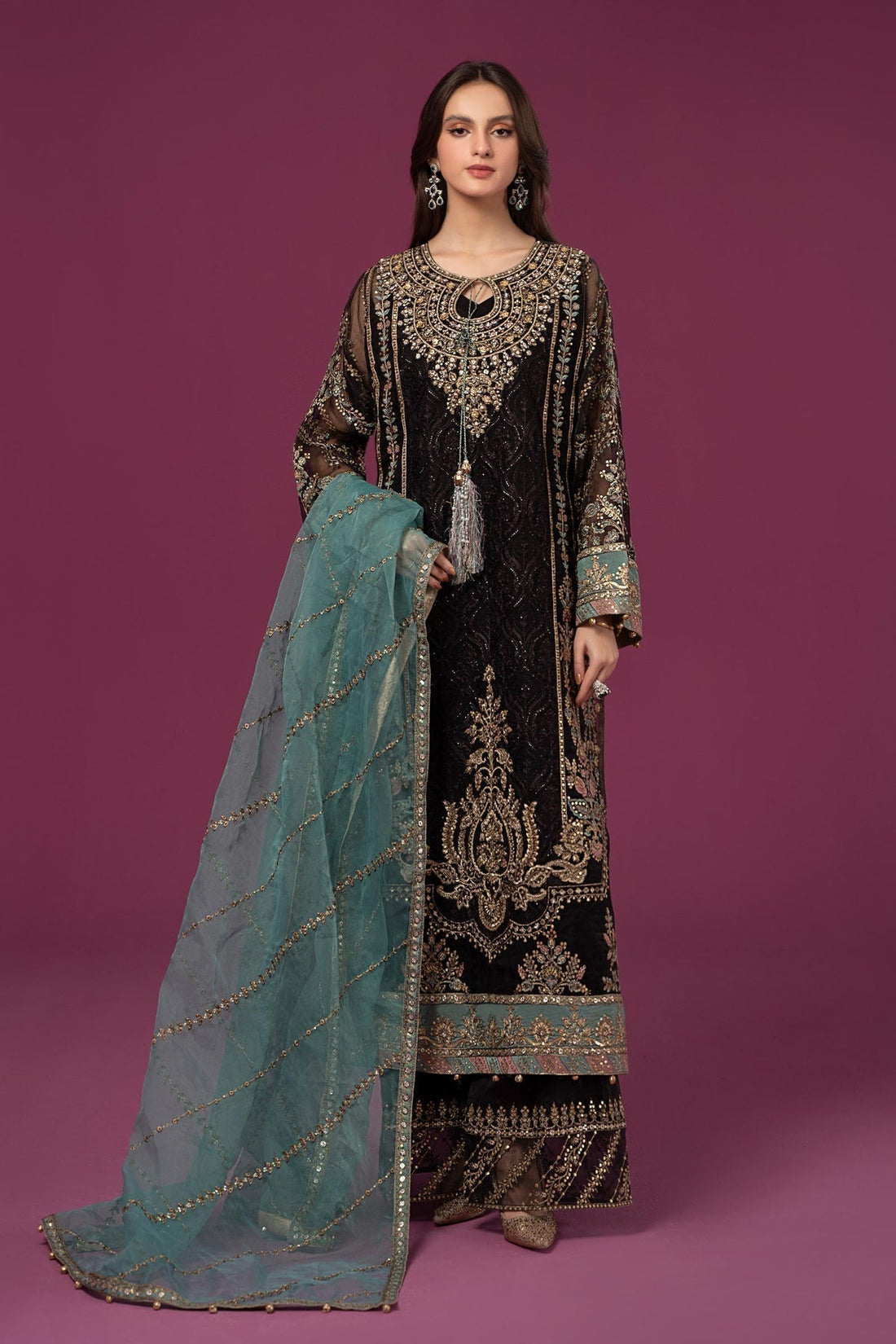 Maria B | Formal Wears | SF-EF24-46 - House Of Hania