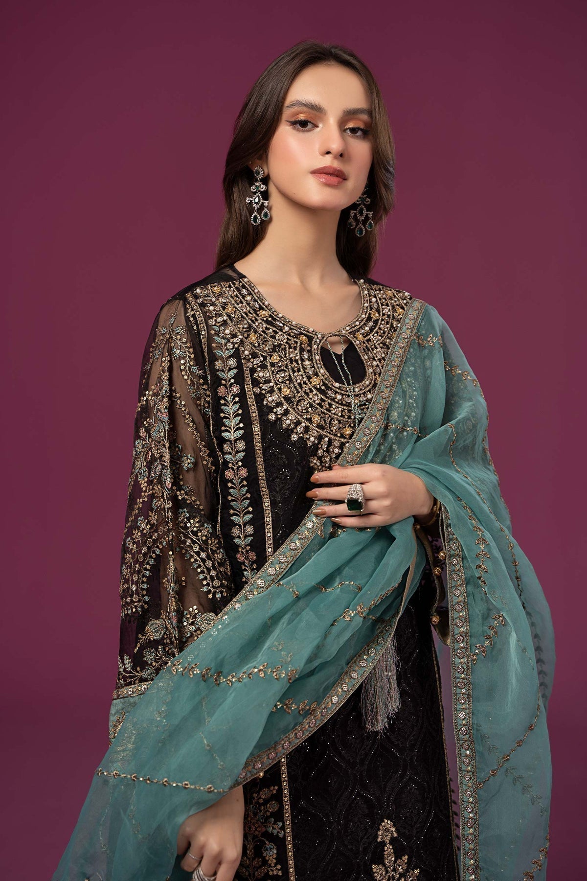 Maria B | Formal Wears | SF-EF24-46 - House Of Hania
