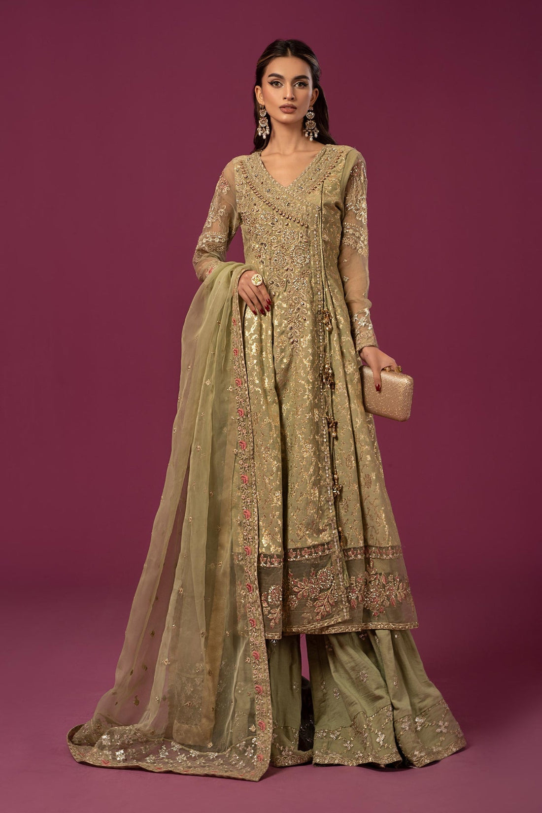 Maria B | Formal Wears | SF-EF24-70 - House Of Hania