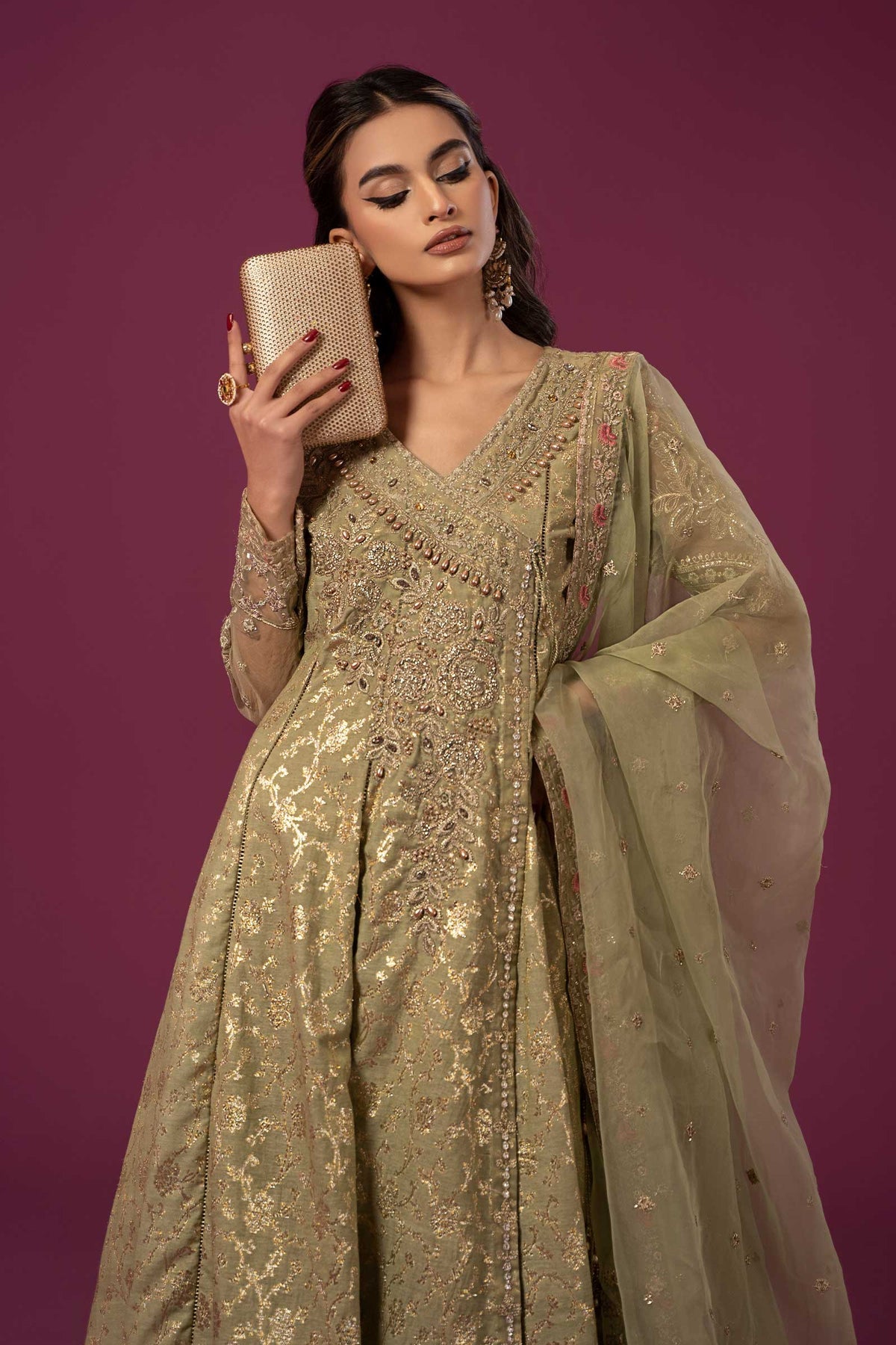 Maria B | Formal Wears | SF-EF24-70 - House Of Hania