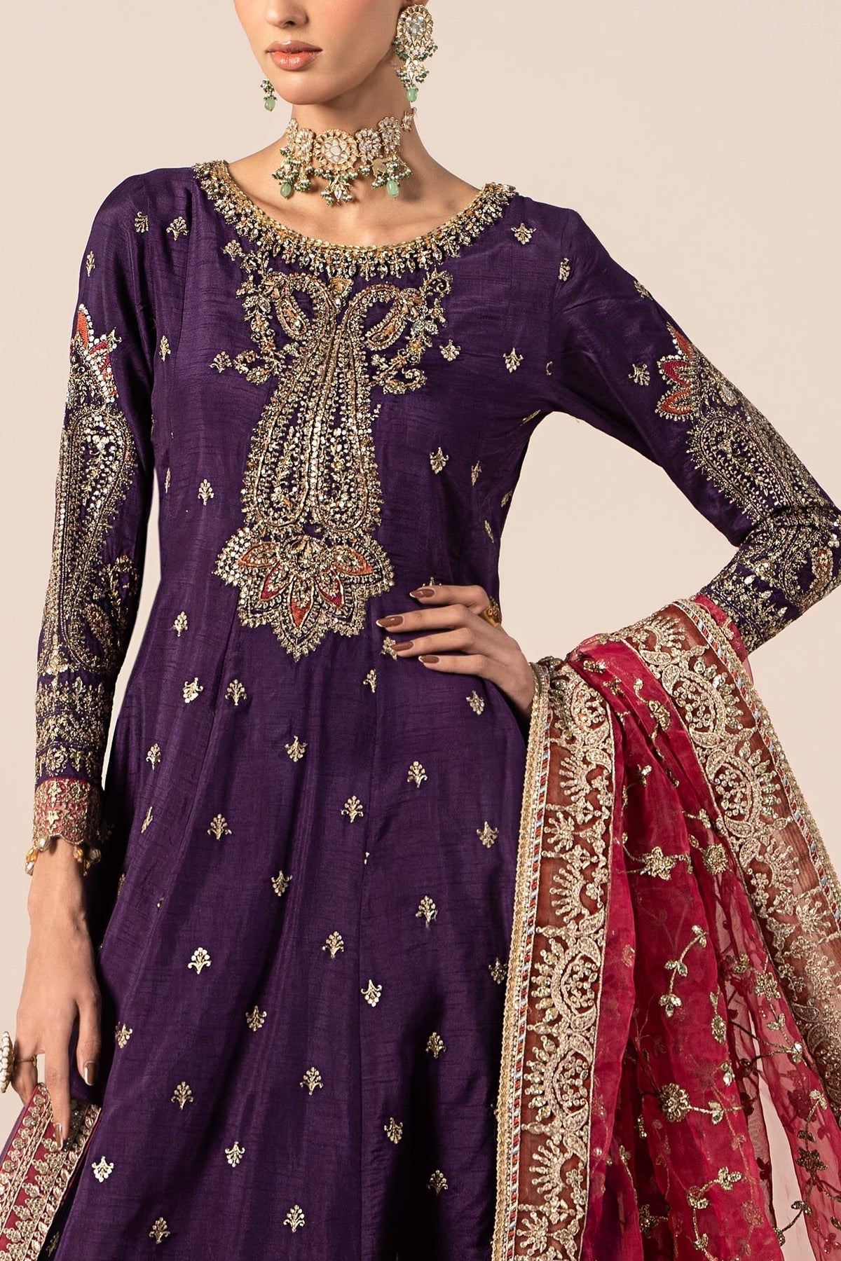 Maria B | Formal Wears | SF-EF25-02 - House Of Hania