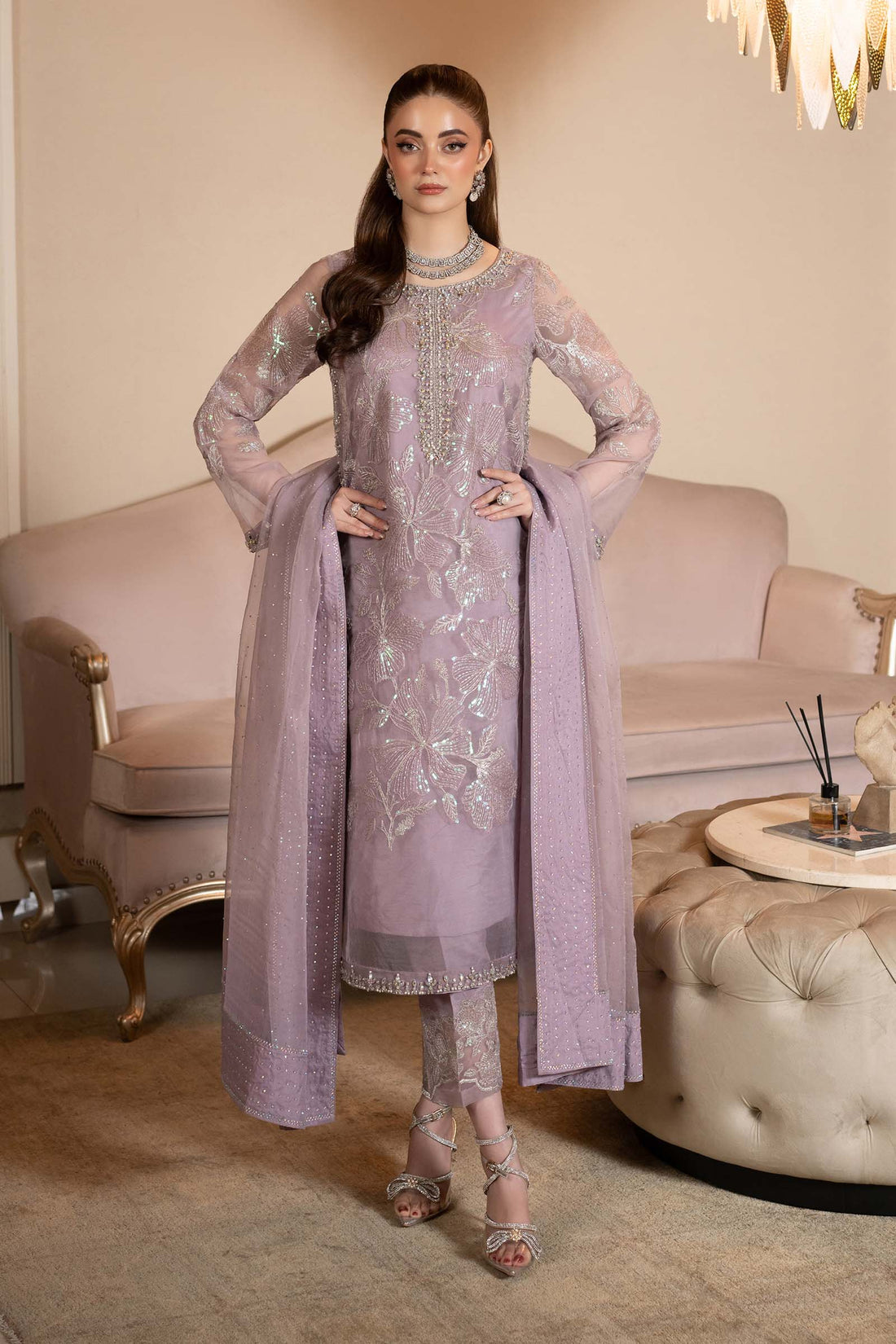Maria B | Formal Wears | SF-EF25-15 - House Of Hania