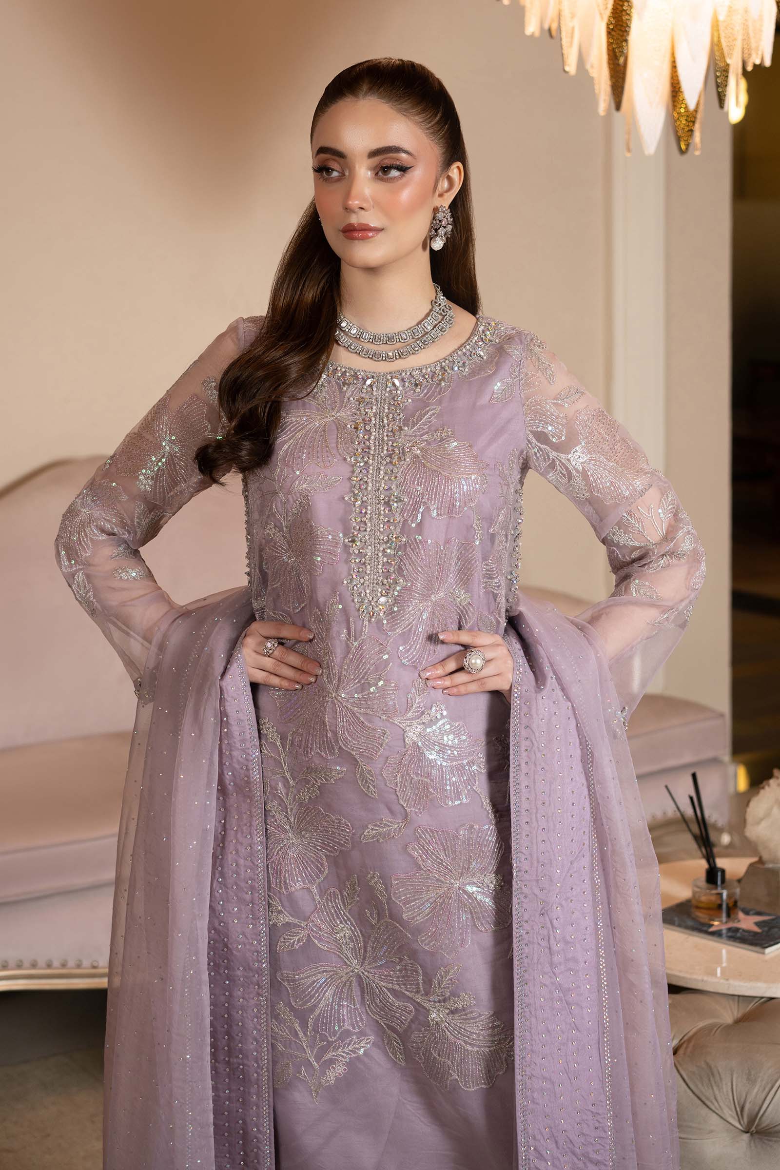 Maria B | Formal Wears | SF-EF25-15 - House Of Hania