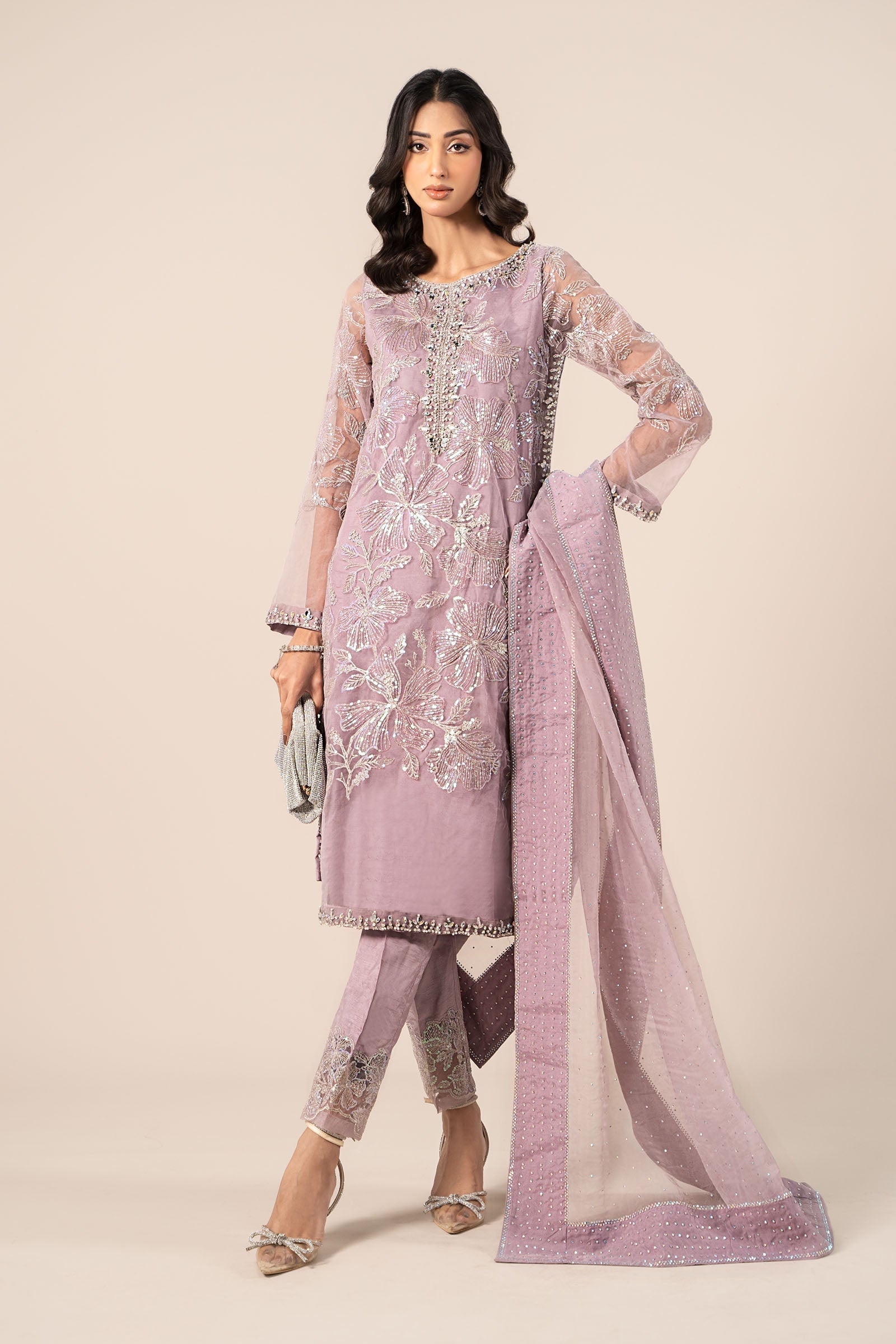 Maria B | Formal Wears | SF-EF25-15 - House Of Hania