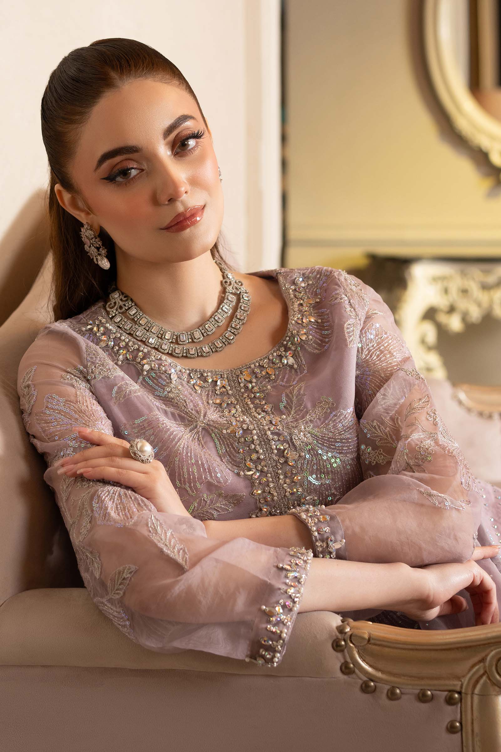 Maria B | Formal Wears | SF-EF25-15 - House Of Hania