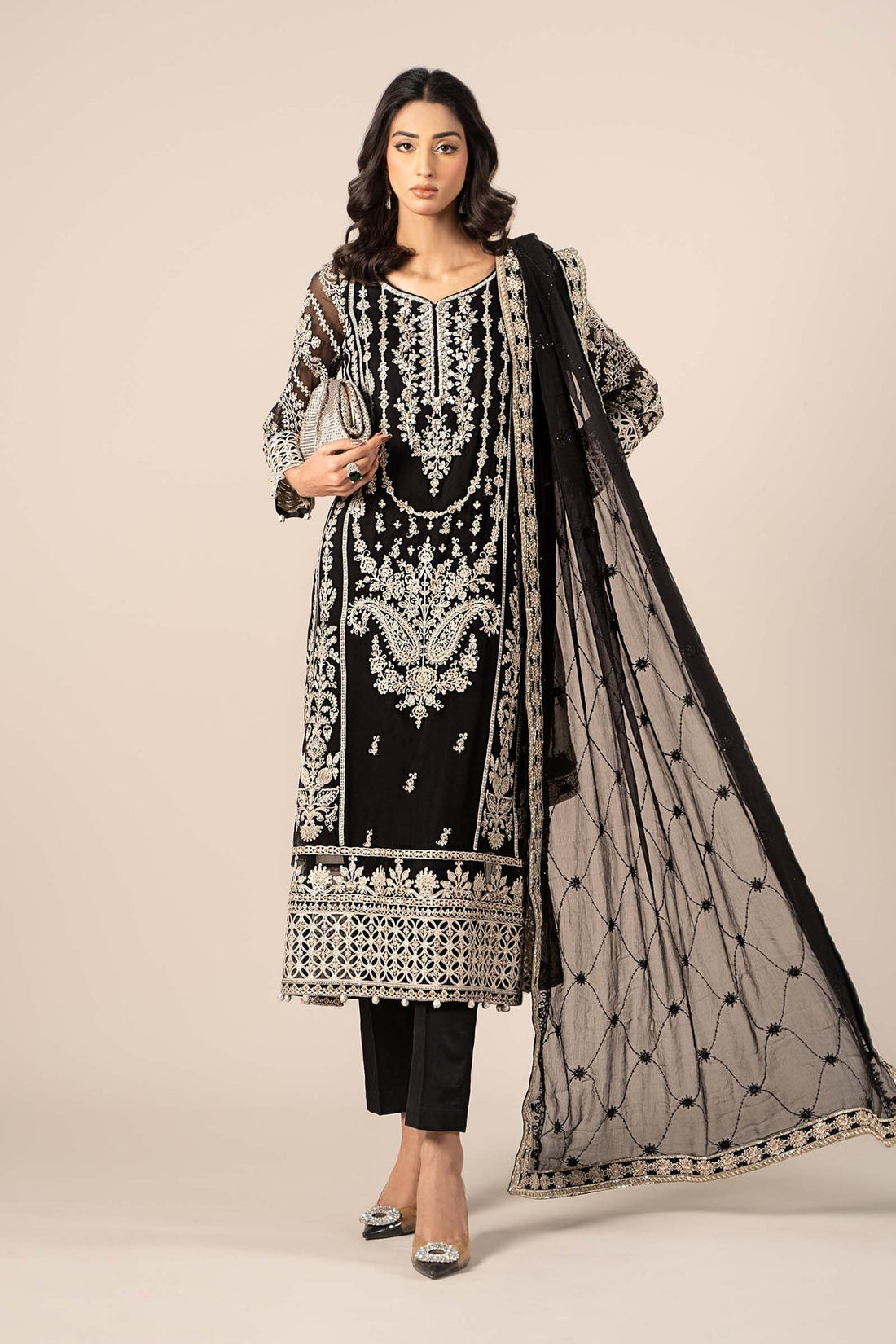 Maria B | Formal Wears | SF-EF25-20 - House Of Hania