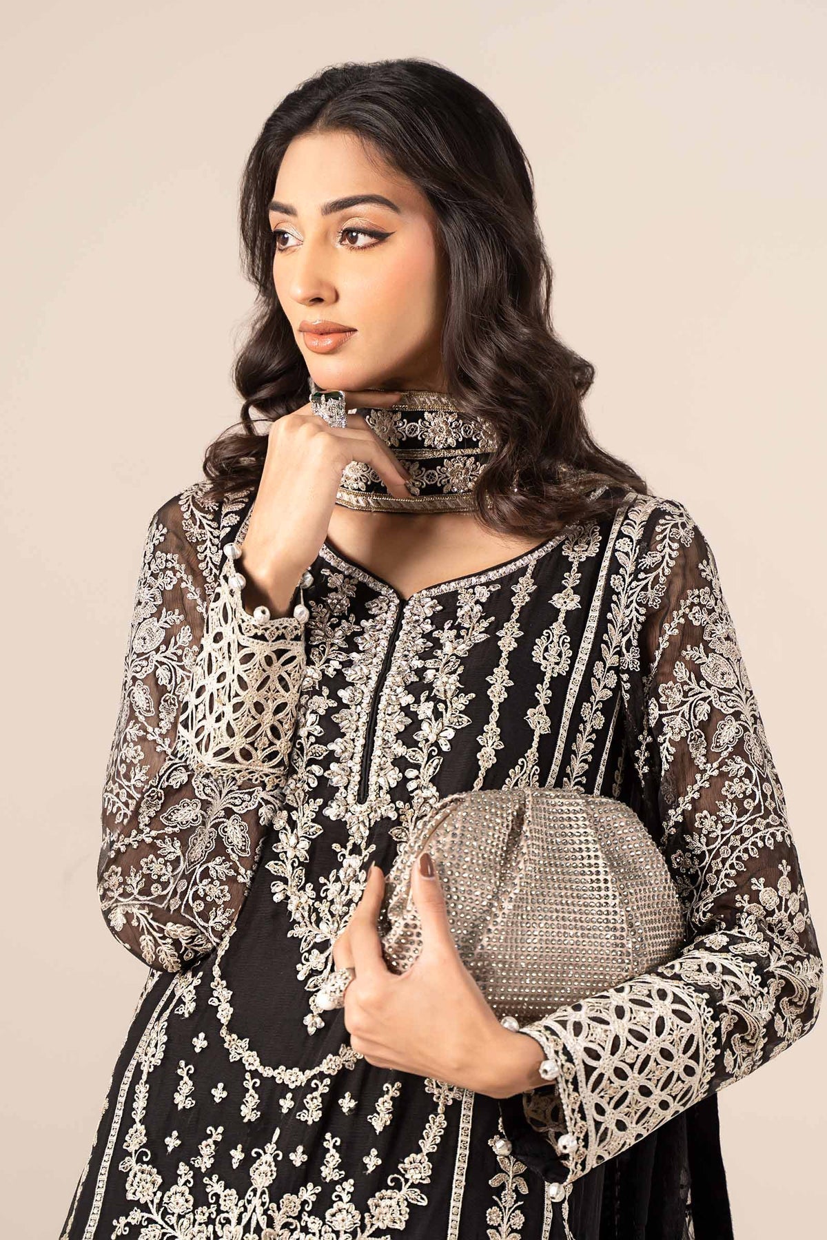 Maria B | Formal Wears | SF-EF25-20 - House Of Hania