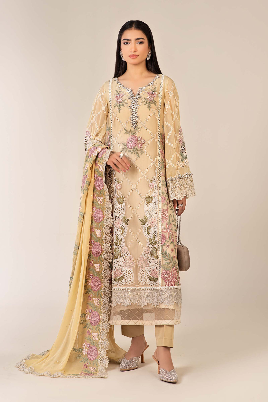 Maria B | Formal Wears | SF-EF25-41 - House Of Hania