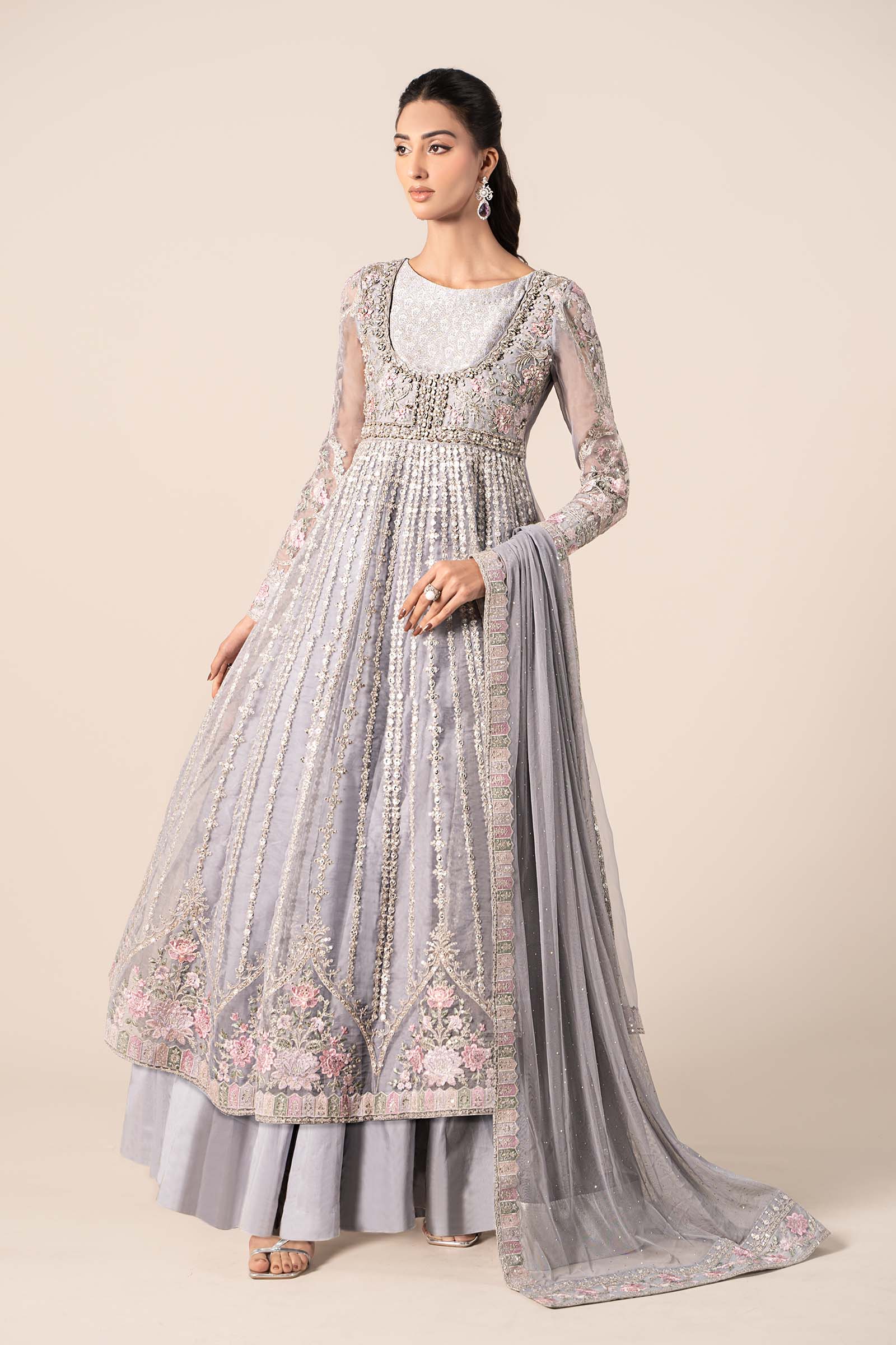 Maria B | Formal Wears | SF-EF25-43 - House Of Hania