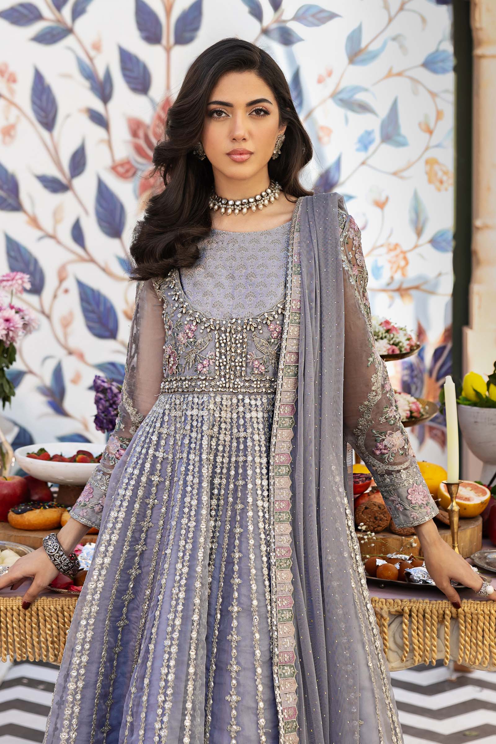 Maria B | Formal Wears | SF-EF25-43 - House Of Hania