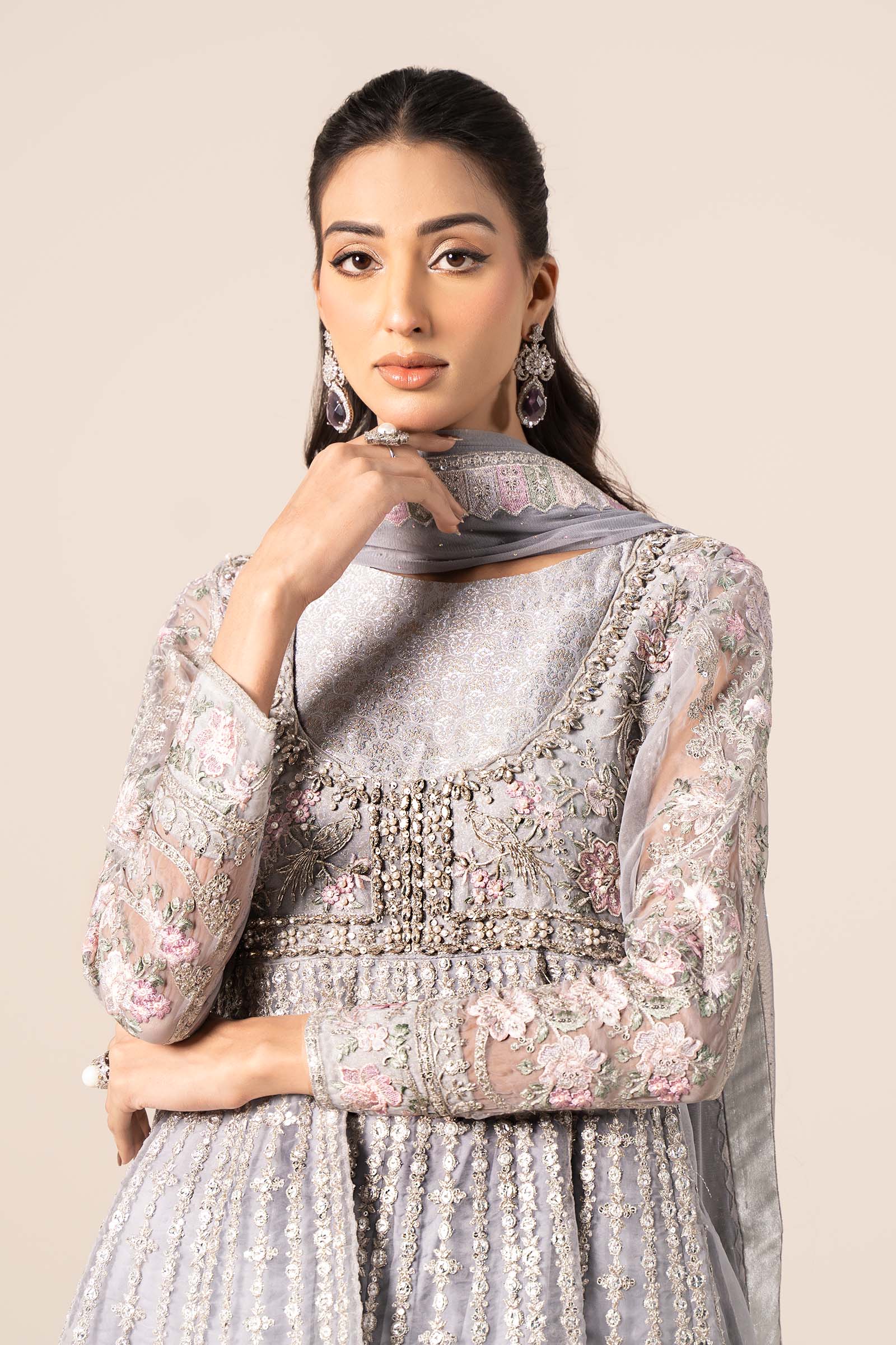 Maria B | Formal Wears | SF-EF25-43 - House Of Hania