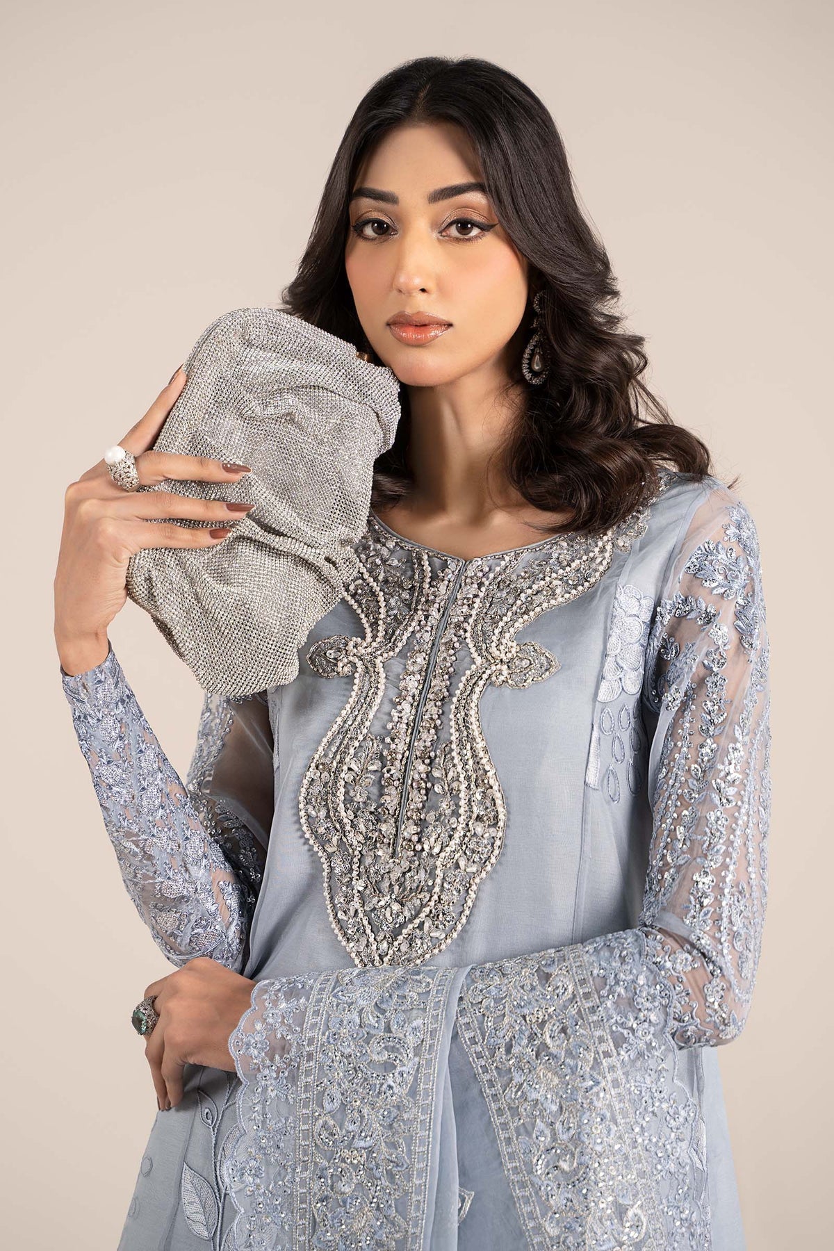 Maria B | Formal Wears | SF-EF25-51 - House Of Hania