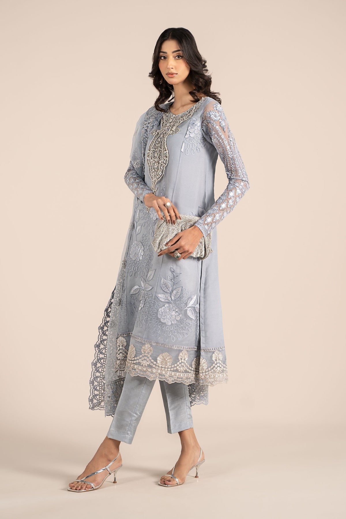 Maria B | Formal Wears | SF-EF25-51 - House Of Hania
